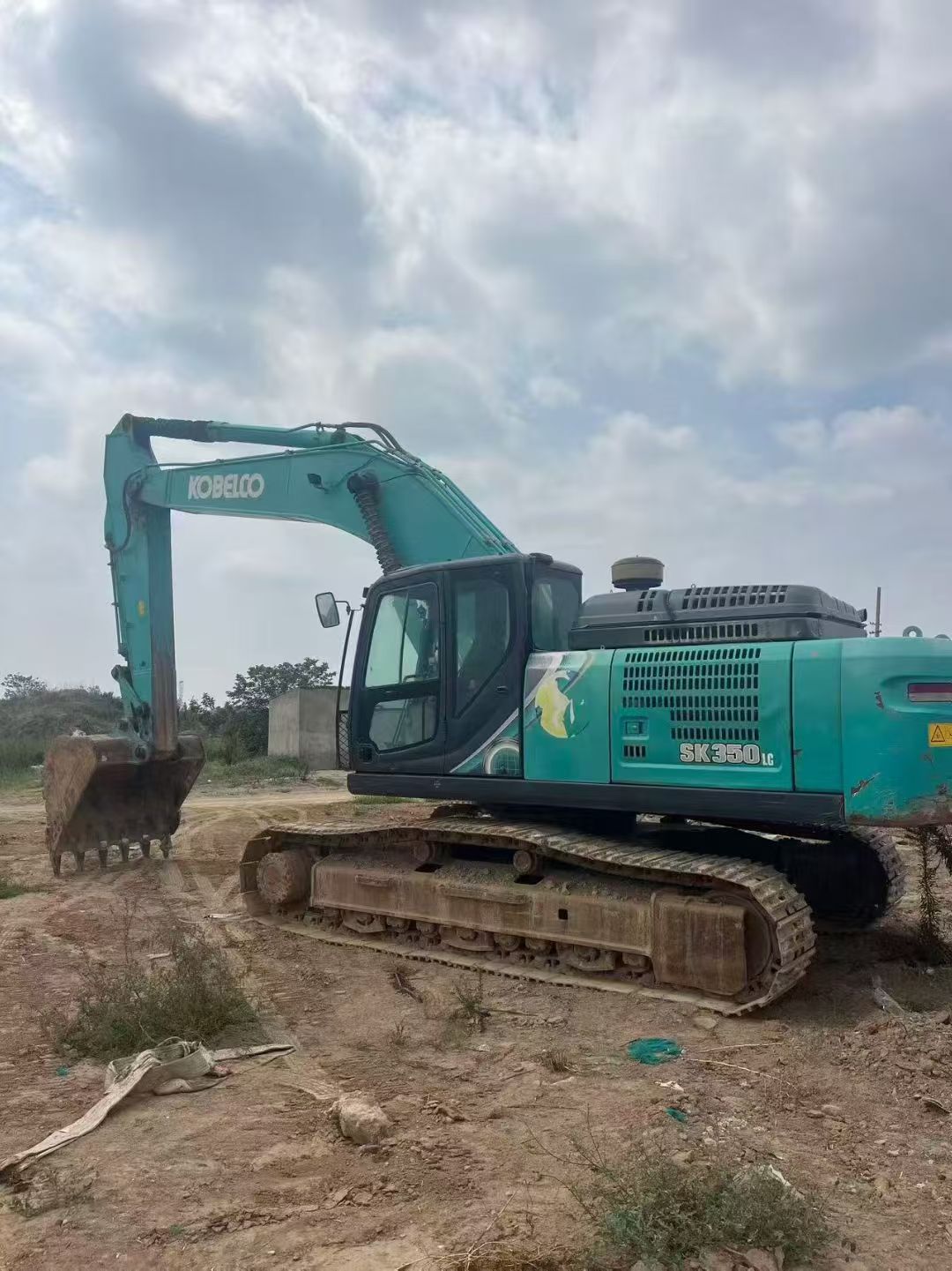 Kobelco 350 excavator