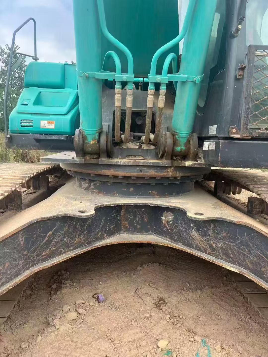 Kobelco 350 excavator