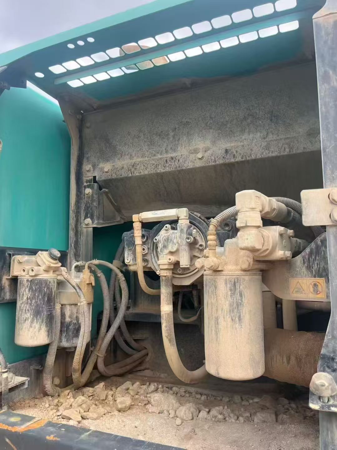 Kobelco 350 excavator