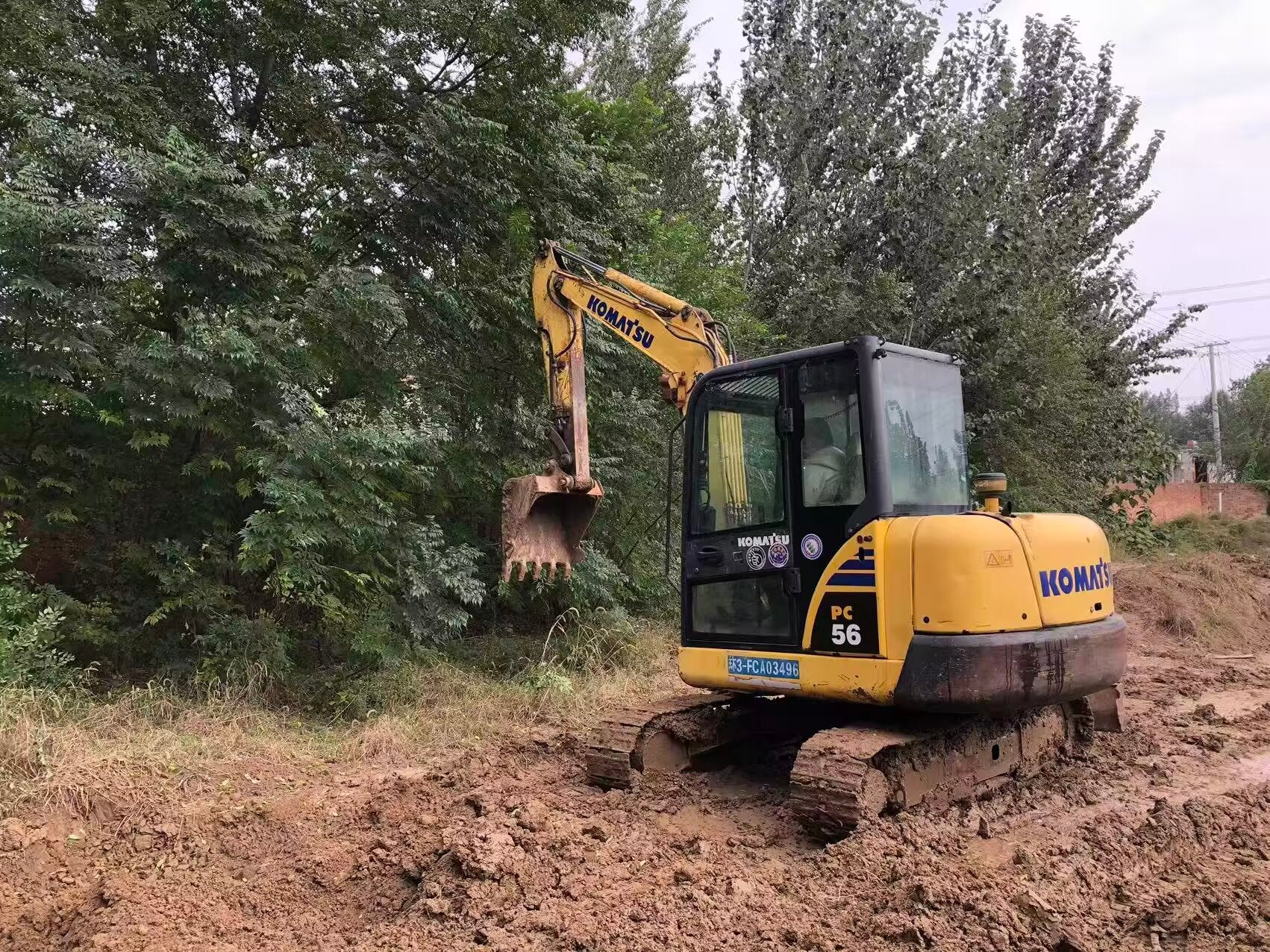 Used Komatsu PC56