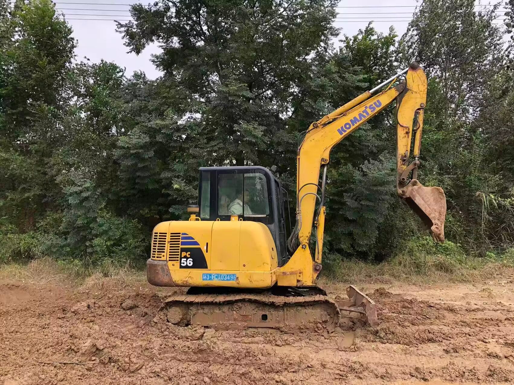 Used Komatsu PC56