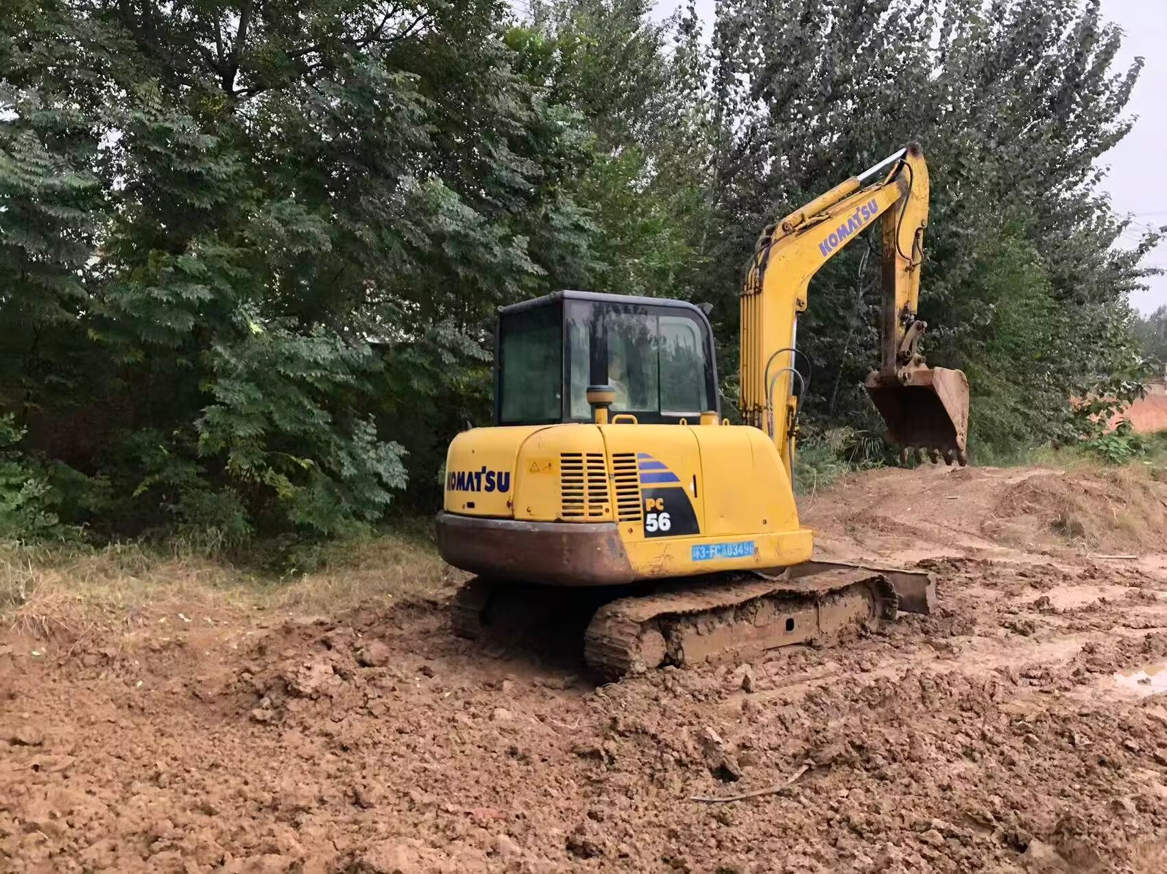 Used Komatsu PC56