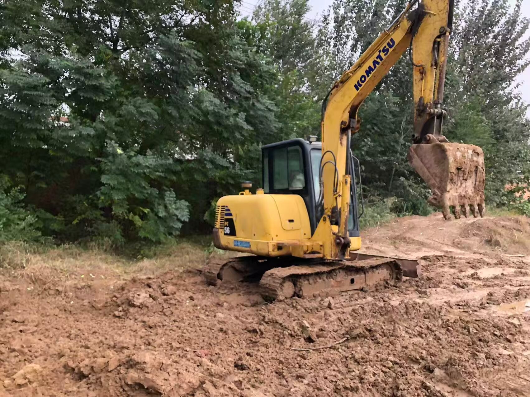 Used Komatsu PC56