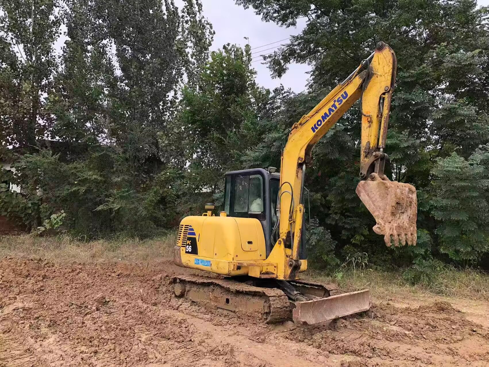 Used Komatsu PC56
